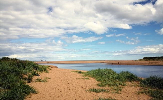 A quiet day at Aberdeen Beach, Aberdeen