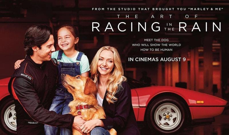 New film alert! The Art of Racing in the Rain