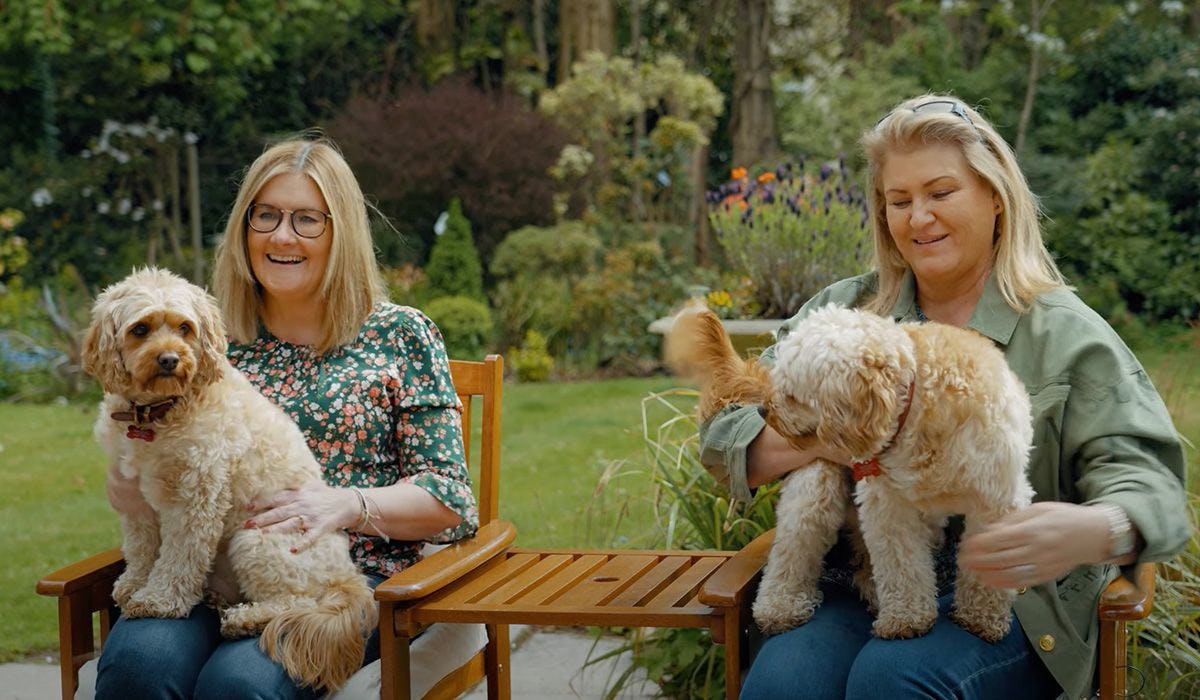 Liz, Julie, Daisy and Rio