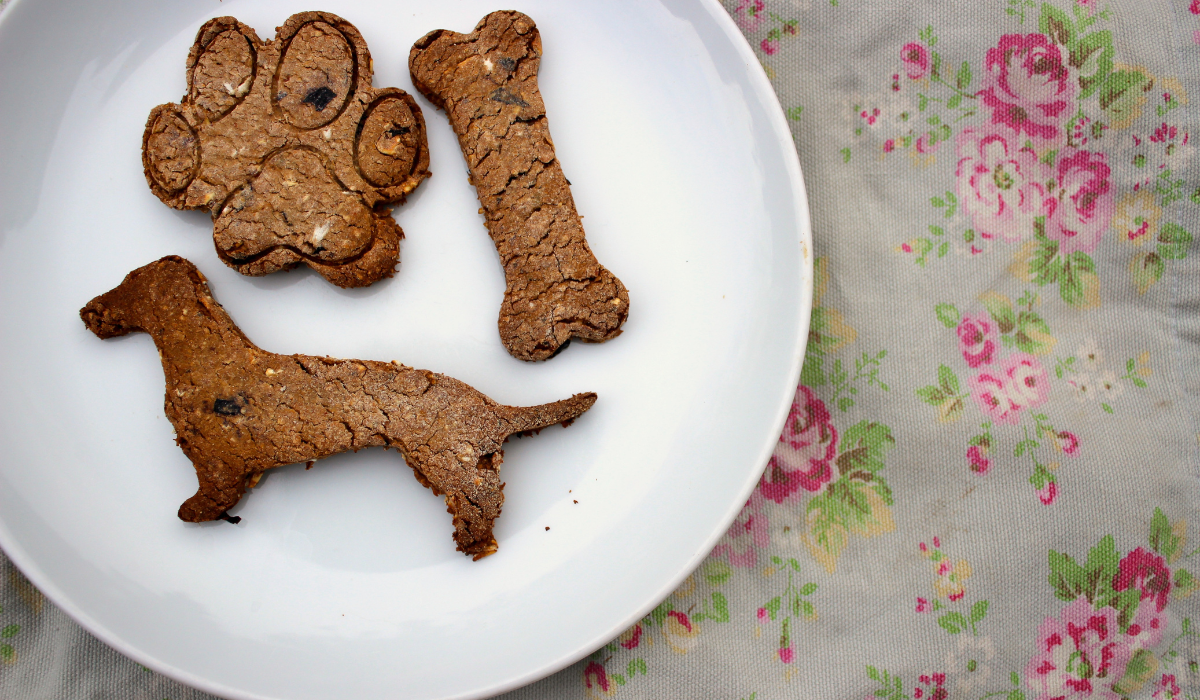 Blueberry Crunch Dog Treats Recipe