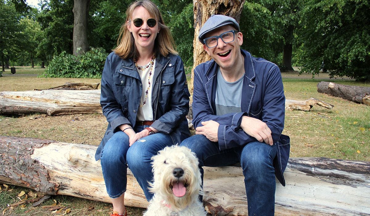 Cider, Lesley and Steve