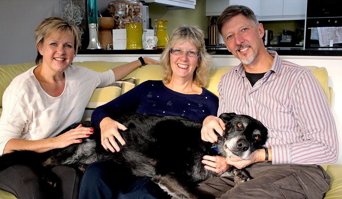 Rufus, Heather, Sue and Mel